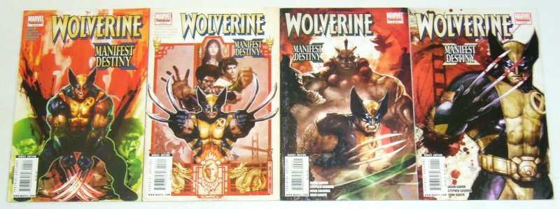 Wolverine: Manifest Destiny #1-4 VF/NM complete series - jason aaron - wilkins