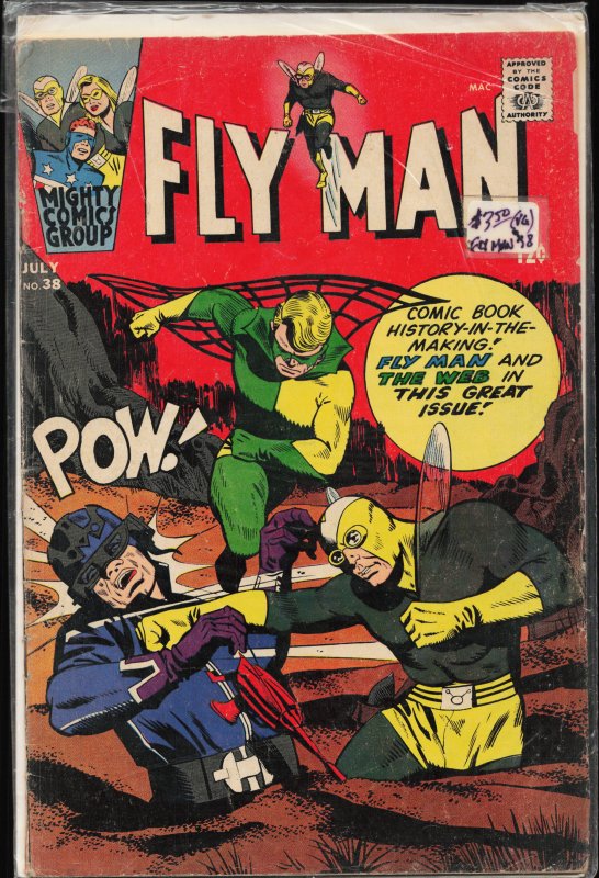 Fly Man #38 (1966) Fly-Man