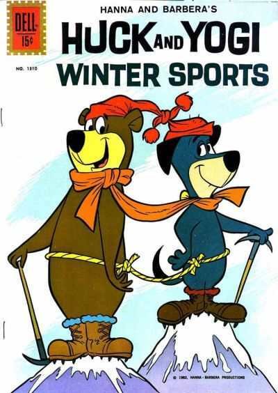 Huck & Yogi Winter Sports   #1, VG (Stock photo)