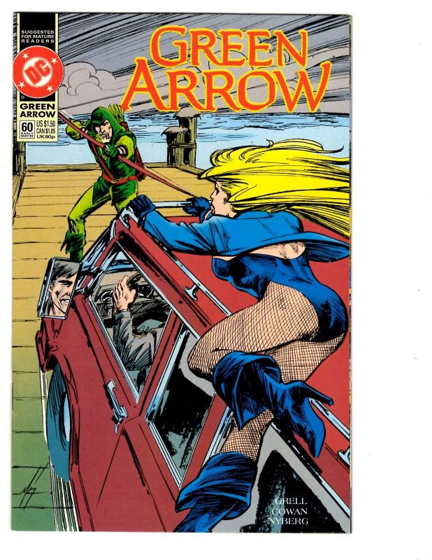 9 Green Arrow DC Comic Books # 52 53 55 56 57 58 60 61 62 Black Canary BH27