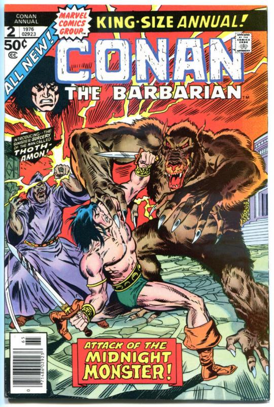 CONAN the BARBARIAN Annual #2 VF+, 3 VF/NM, Robert Howard, more in store, 2 iss