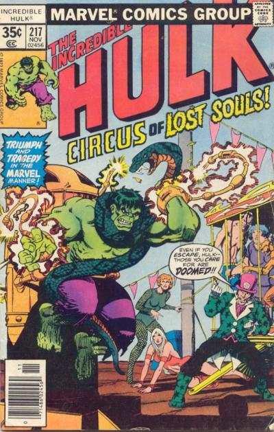 Incredible Hulk (1968 series) #217, VF+ (Stock photo)