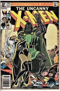 Uncanny X-Men 1963 1st Series #145 Kidnapped! Part 1 of 3 VF+ Non-Stock Photo