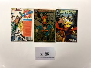 3 DC Comics Superman# 11 82 + Who's Who# 3 Batman Joker Robin Flash 14 JS14