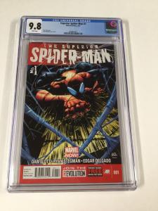 Superior Spider-man 1 Cgc 9.8 White Pages