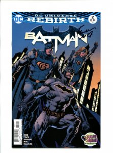 Batman #2 - Signed David Finch ~ WE COMBINE SHIPPING ~ (9.0) 2016