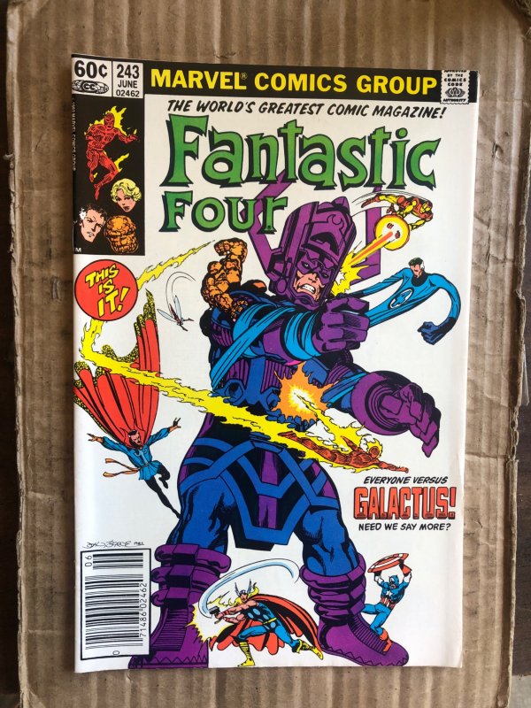 Fantastic Four #243 Newsstand Edition (1982)