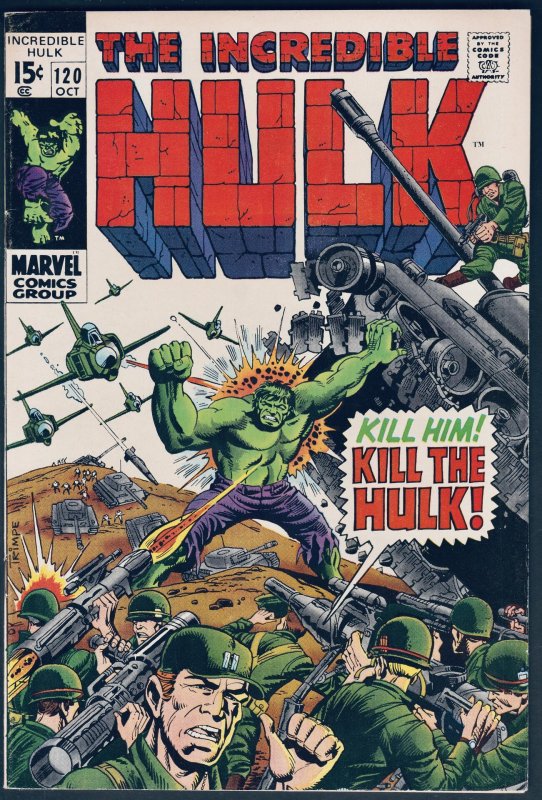 The Incredible Hulk #120 (1969) VF+