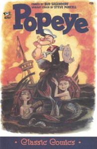 CLASSIC POPEYE #56 1:10 VARIANT BY STEVE PURCELL  NEAR MINT.