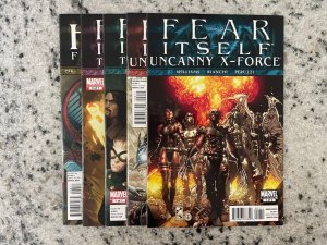 5 Fear Itself Marvel Comics Uncanny X-Force 1 2 + Home Front 1 2 Herc 4 81 J850