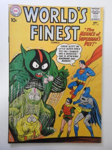 World's Finest Comics #112 (1960) VG Condition moisture stain