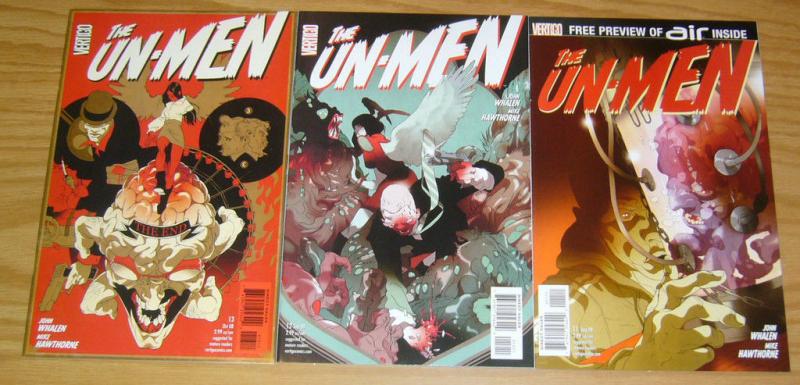 Un-Men #1-13 VF/NM complete series - vertigo comics - john whalen mike hawthorne