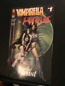 Vampirella/Witchblade: The Feast #1 (2005) Wow! High-grade black cover key NM-!