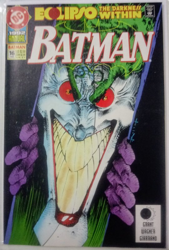 Batman Annual #16 (VF/NM) Joker App Sam Keith Cvr High Grade DC