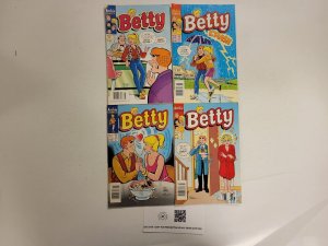 4 Betty Archie Comic Books #31 35 37 38 24 TJ28