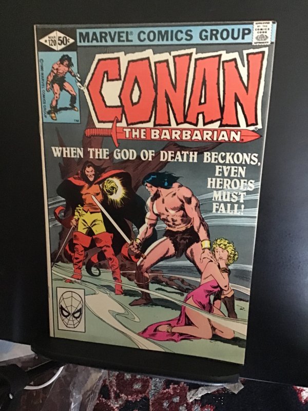 Conan the Barbarian #120 (1981) high-grade heroes must fall! VF/NM Wow