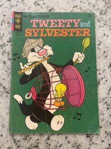 Tweety & Sylvester # 6 VG 1967 Gold Key Comic Book Looney Tunes J935