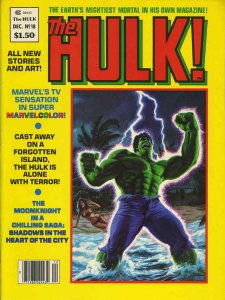 Hulk, The #18 POOR ; Marvel | low grade comic Magazine Moon Knight