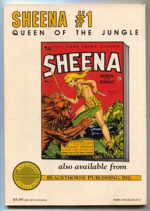 Jumbo Comics  #1  1985 - Blackthorne  -FN/VF - Comic Book