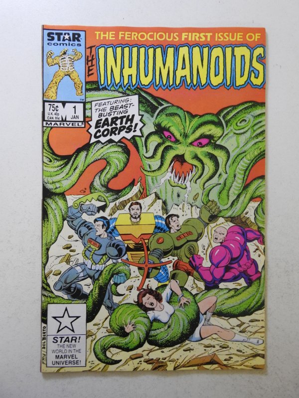 The Inhumanoids #1 (1987) VF/NM Condition!