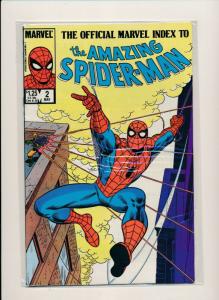 MARVEL set of 9- OFFICIAL INDEX TO THE AMAZING SPIDER-MEN #1-#9 1985 VF (PF742) 