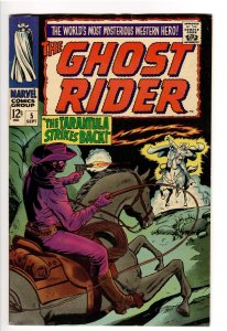 GHOST RIDER(1967) 5 VF 8.0  UNCOMMON IN HIGH GRADE!