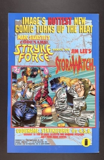 Codename: Strykeforce #2 (1994)