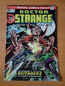 Doctor Strange #2 /w Stamp ~ VERY GOOD - FINE FN ~ 1974 Marvel Comics