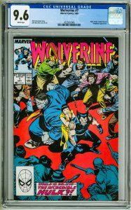Wolverine #7 (1989) CGC 9.6!