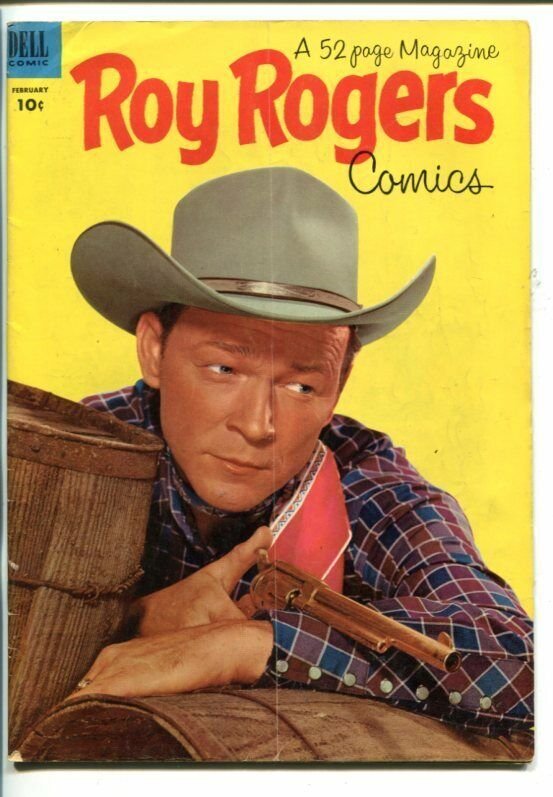 ROY ROGERS #62-1953- PHOTO COVER-KING OF THE COWBOYS-vg