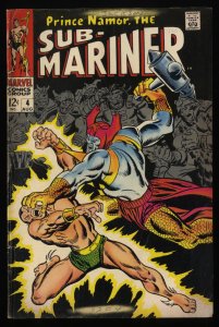 Sub-Mariner #4 VG 4.0 Marvel Comics