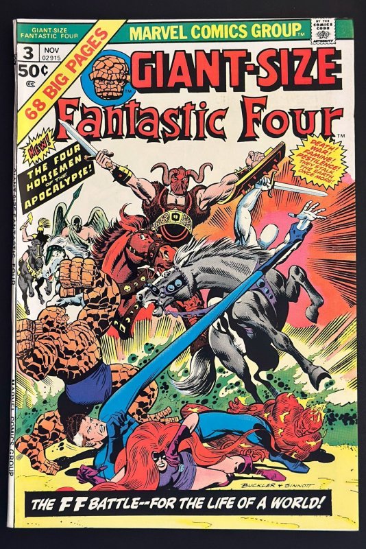 Giant-Size Fantastic Four #3 (1974) VF 1st App Four Horsemen