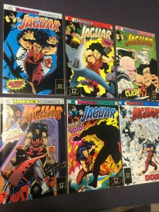 Jaguar Run #'s 1-6 NM DC Impact Comics Lot of Comics 1992