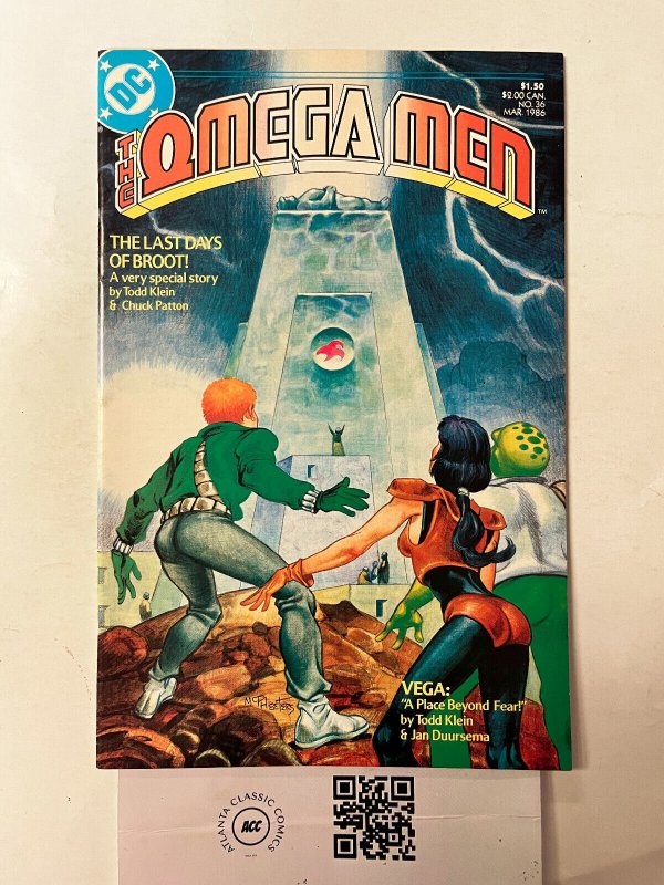 Omega Men #36 NM DC Comic Book Primus Broot Lobo Tigorr 24 HH10