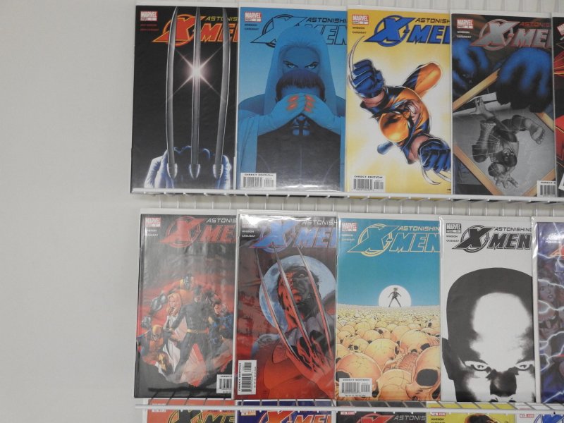 The Astonishing X-Men #1-35, Annual #1+ Solid Set!  Amazing VF-NM Avg Cond!