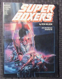 1983 Marvel Graphic Novel #8 SUPER BOXERS Ron Wilson & John Byrne VF/NM 9.0