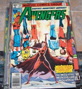 Avengers # 187 (Sep 1979, Marvel) SCARLET WITCH FALCON MS MARVEL WUNDAGORE