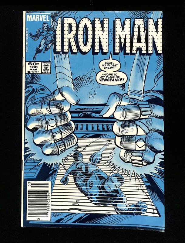 Iron Man #180 Newsstand Variant