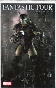 Fantastic Four #578 Iron Man by Design Variant (2010) Fantastic Four