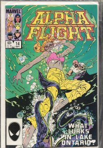 Alpha Flight #14 (1984) Alpha Flight