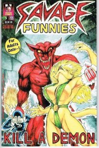 Savage Funnies #1 - 3 (1996) (full set)