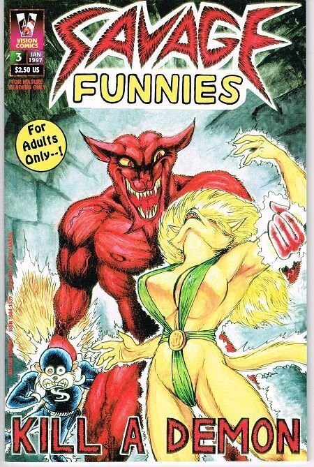 Savage Funnies #1 - 3 (1996) (full set)