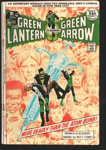 Green Lantern #86 1971-DC-Green Lantern appears-Drug use issue-Neal Adams art-VG