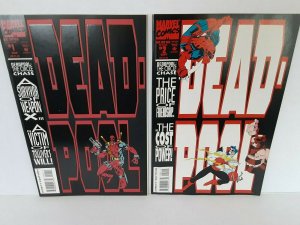DEADPOOL #1 AND #2 - LIMITED SERIES - EARLY 90s - FREE SHIPPING