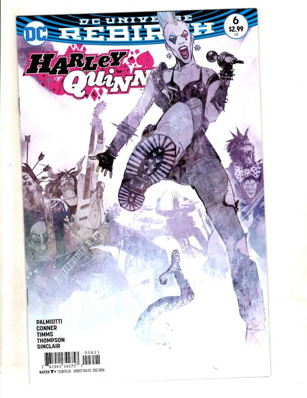 Harley Quinn # 6 NM DC Comic Book 1st Print Variant Cover Joker Batman J325