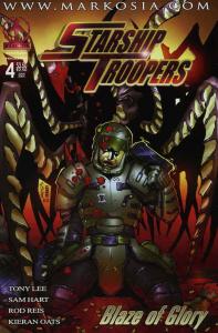 Starship Troopers: Blaze of Glory #4B VF/NM; Markosia | save on shipping - detai