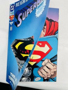 Superman #78 Reign Of The Superman DC Comics June 1993 Die Cut Cover