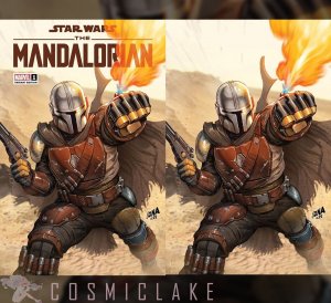 STAR WARS THE MANDALORIAN #1 ~ NAKAYAMA VIRGIN VARIANT SET ~ PREORDER 7.6 ☪ 
