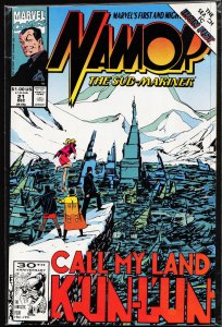 Namor, the Sub-Mariner #21 (1991) Namor the Sub-Mariner