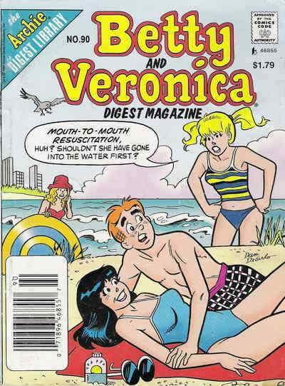 Betty and Veronica Digest Magazine #90 VF/NM; Archie | save on shipping - detail